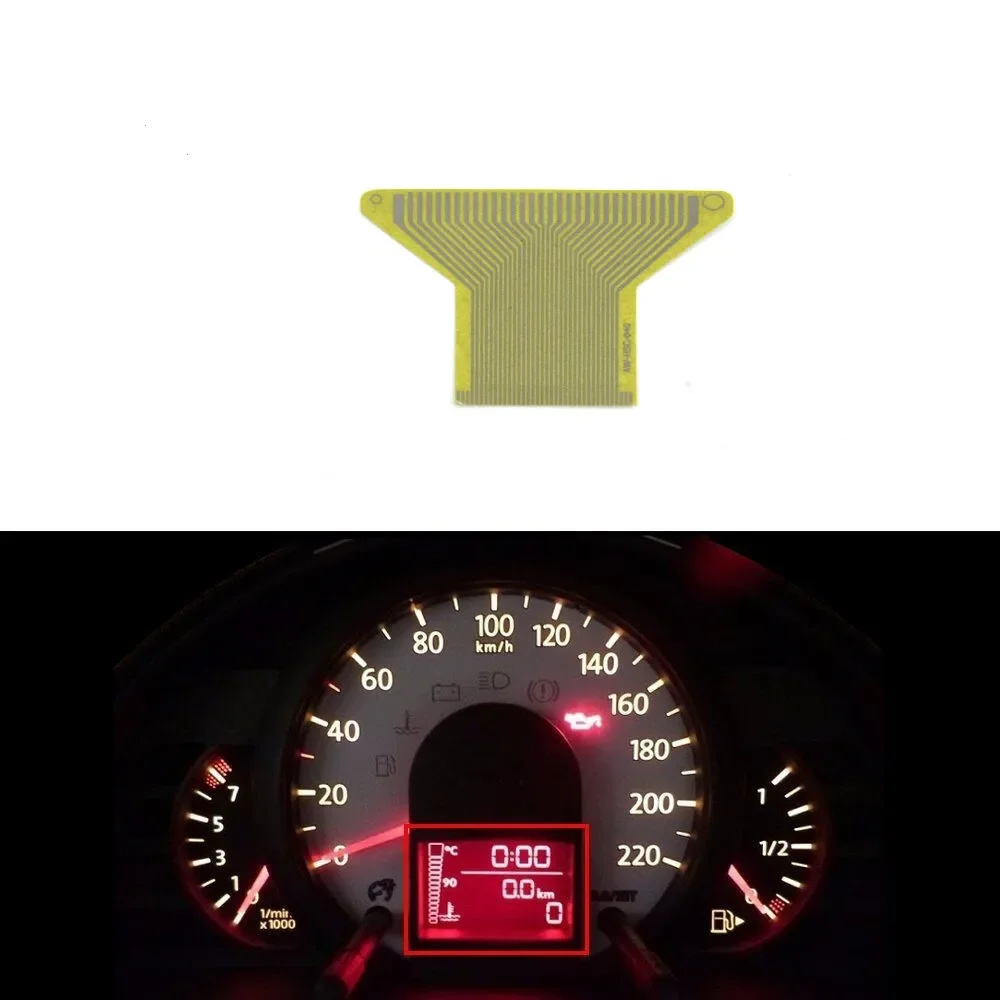 Flat Ribbon Cable For VW Gol (G4) Instrument Cluster Pixel Repair/T-Iron Tip Strip Rubber