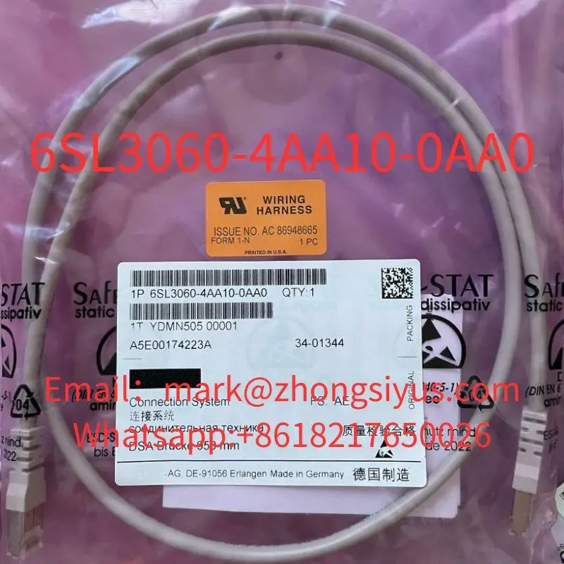 

6SL3060-4AA10-0AA0 Brand New Cable