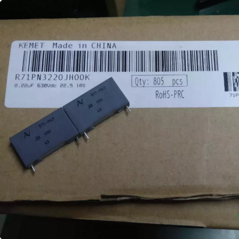 10pcs-100pcs AV R71PN3220JH00K 0.22uf/630V 220nf u22 224 brand new film capacitor 22MM