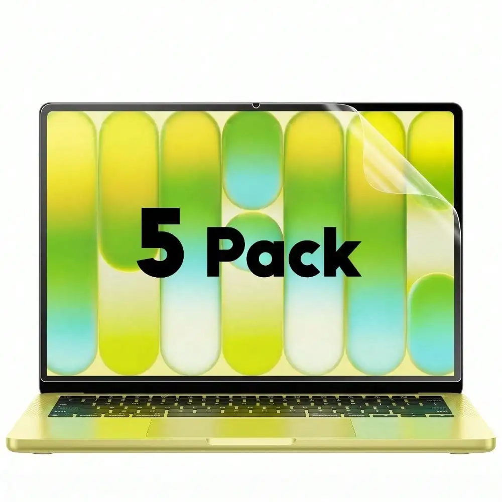 5 Pack Anti Glare Screen Protector Film 2026 For Macbook Neo 13-Inch A3404 A18 Pro Matte Anti Glare Film Anti Scratch Protector