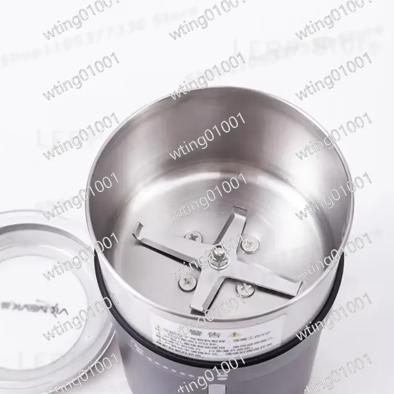 for Portable Electric Multi-Function Grinder for Coffee Beans Spices Fish Bait Compact Powerful Milling Machine Fast Grinding