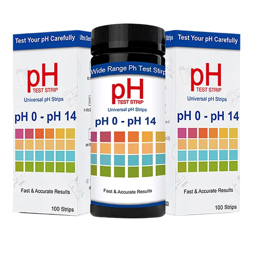 100x التربة متر مختبر درجة الحموضة المياه الرطوبة ضوء اختبار متر عدة حديقة المروج النباتات حموضة التربة شرائط الاختبار أداة الاختبار #5