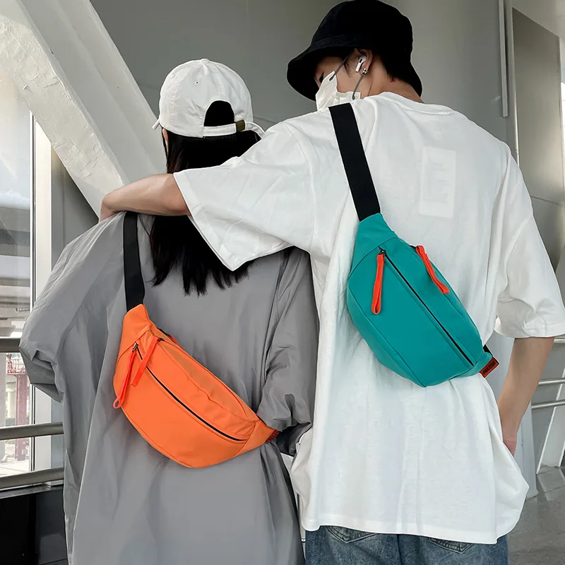 

Мужская и женская поясная сумка, дневная сумка через плечо на одно плечо, спортивная сумка для отдыха на открытом воздухе, нагрудная сумка для хранения мобильного телефона