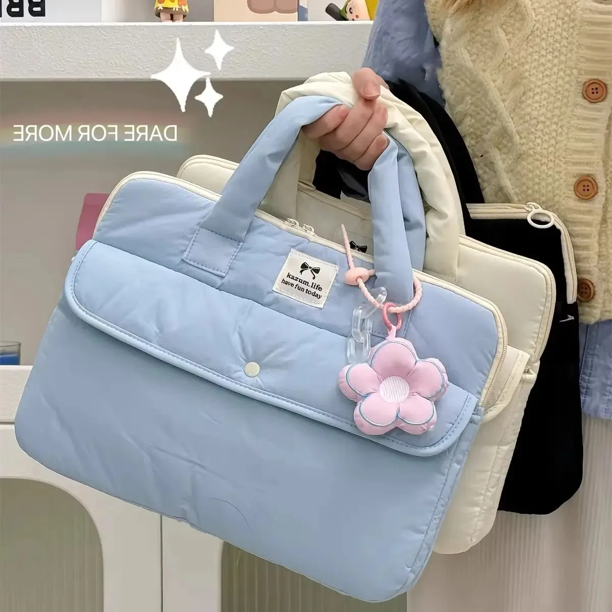 Cute Laptop Bag for 9.7-11 IPad Bag Air 13 Case 13.6 Pro14 15 Dell Xiaomi Lenovo Samsung 15.6 Notebook Pouch 16 Inches