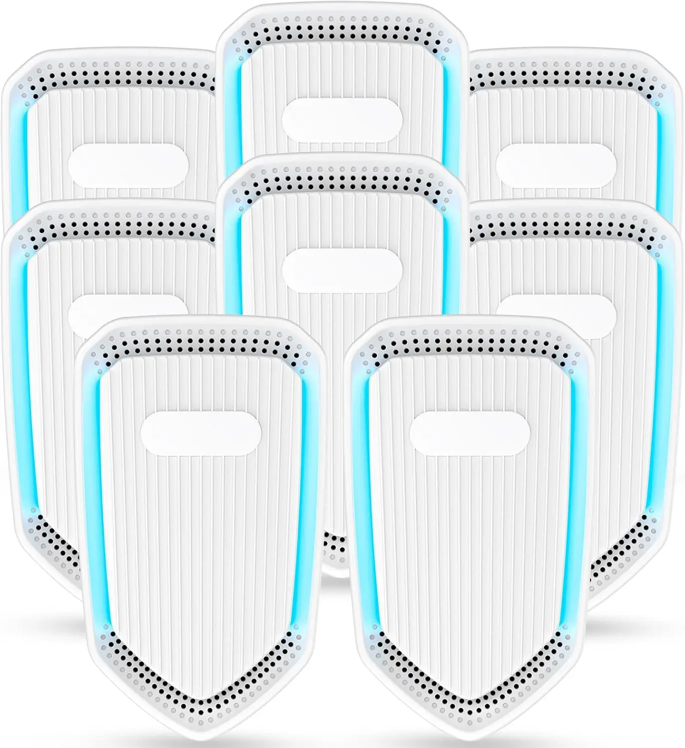 

Набор из 8 ионизаторов воздуха для розетки, очиститель воздуха с отрицательными ионами для дома, офиса, спальни - устранитель запахов