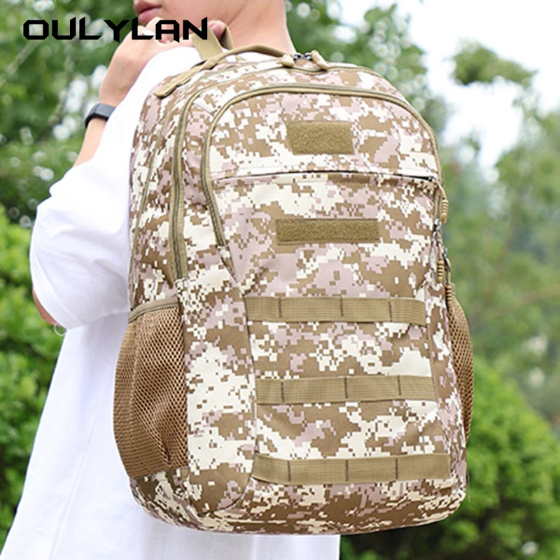 

Outdoor Backpack Camouflage Large-capacity Backpack Camping Hiking Backpack Waterproof and Wearable