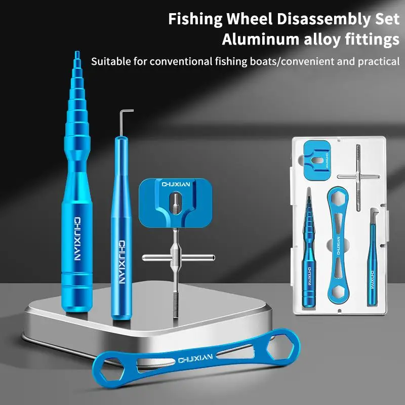 Reel Bearing Pin Remover Fishing Reel Bearing Pin Remover Tool Fishing Reel Bearing Pin Spinning Wheel Remover Tool 1Set view 2