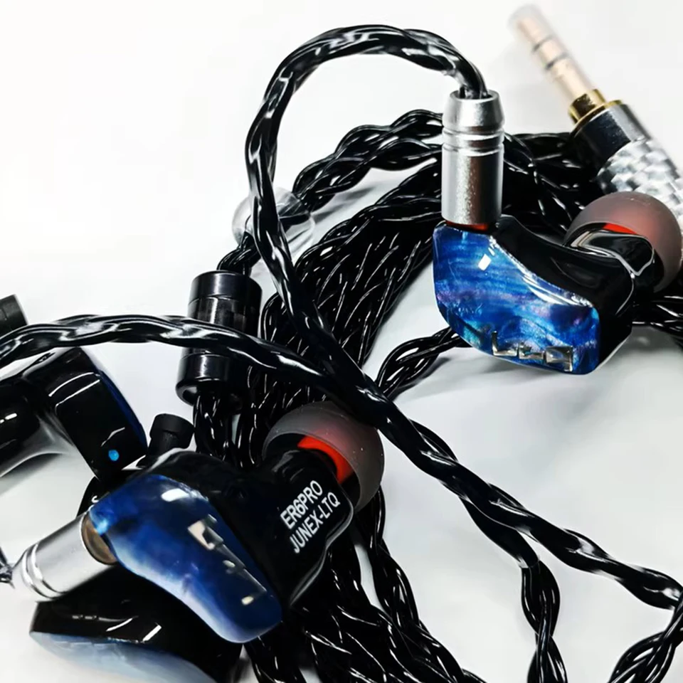 ER6 DD+BA+ PMD IEMイヤホン インイヤーモニター イヤフォン HiFi