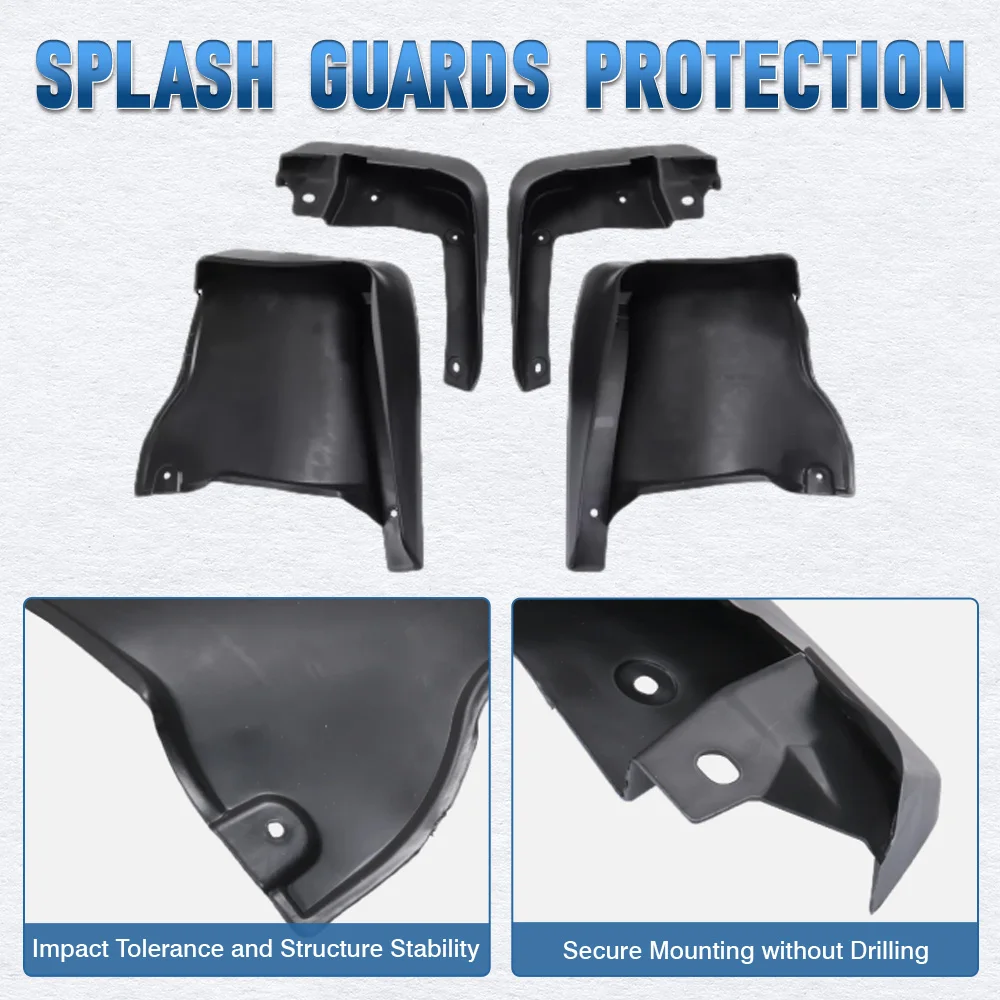 

4pcs Car Front Rear Mud Flaps Mudguards Accessories For Honda Accord 8th EX EX-L HFP LX-P LX SE Sedan 2008 2009 2010 2011 2012