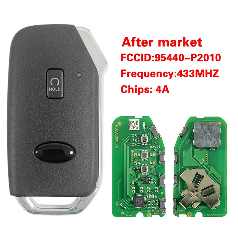 

CN051203 Послепродажный 5-кнопочный смарт-ключ FCC 95440-P2010 4AChip 433 МГц Keyless Go для Kia Sorento 2022