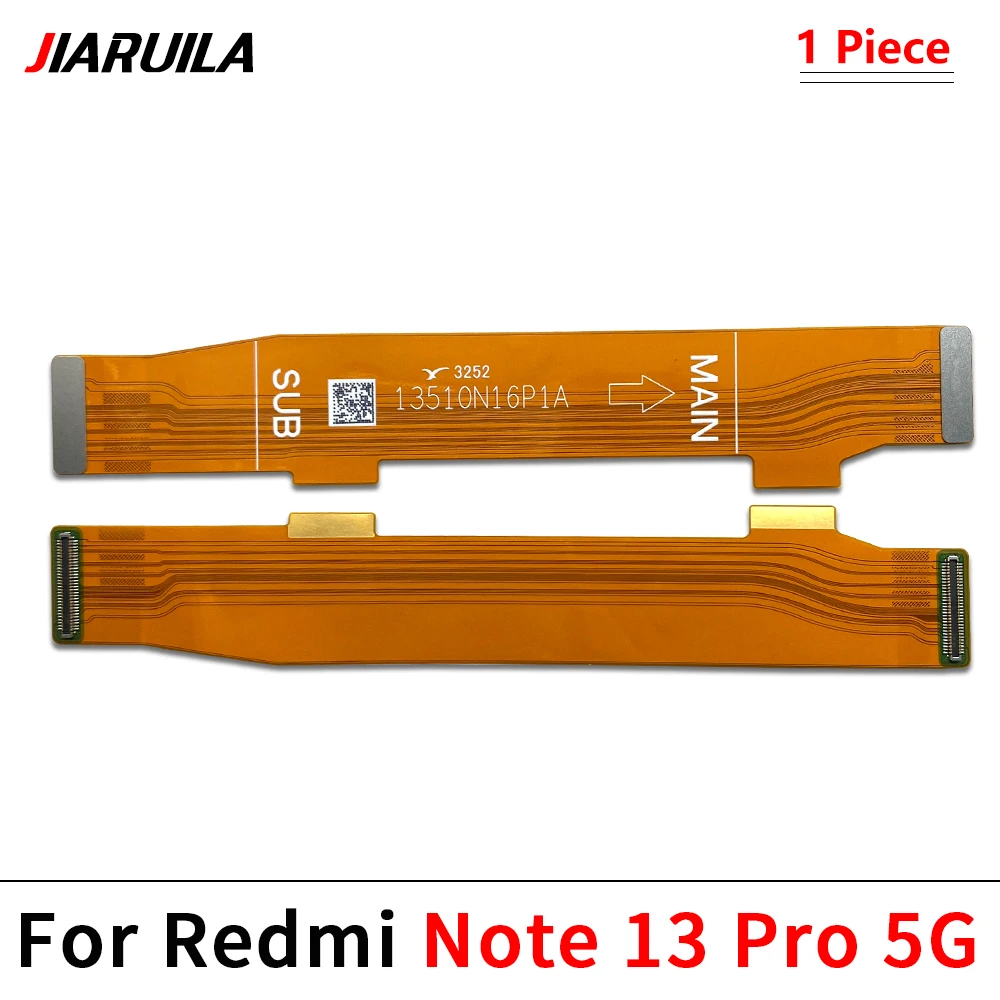 For Xiaomi Redmi Note 13 Pro 5G Main Board Mainboard Motherboard Connector USB Ribbon Flex Cable