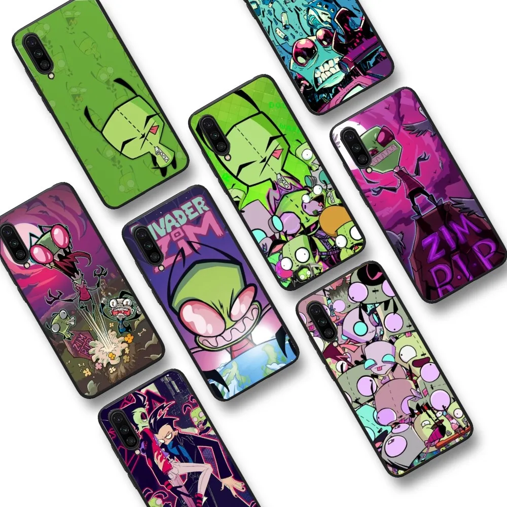 I-Invader Z-Zim Phone Case For Xiaomi Mi 5X 8 9 10 11 12 Lite Pro 10T PocoX3pro PocoM3 Note 10 Pro Lite