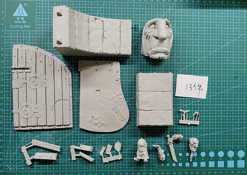 Resin soldier  1/32 ancient  warrior  soldier fantasy  Model Unassambled Unpainted  Figure Building Kit