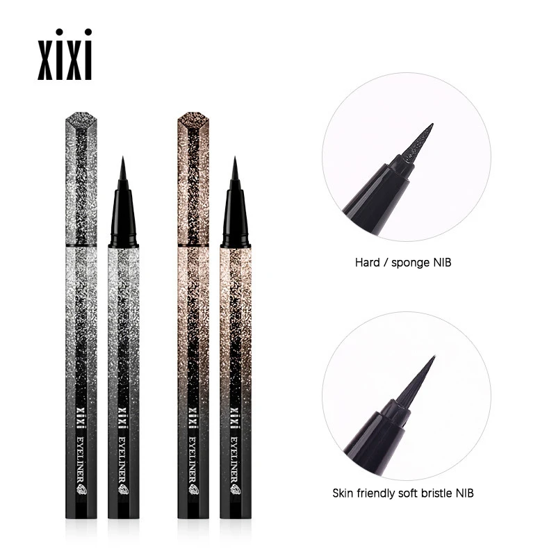 Vloeibare eyeliner Sneldrogend 11-kleuren Ster Eyelinerpotlood Cosmetica Gekleurde eyelinerpen Waterdichte gladde ogenmake-up