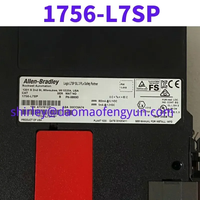 Used 1756-L7SPFunctional testing is intact