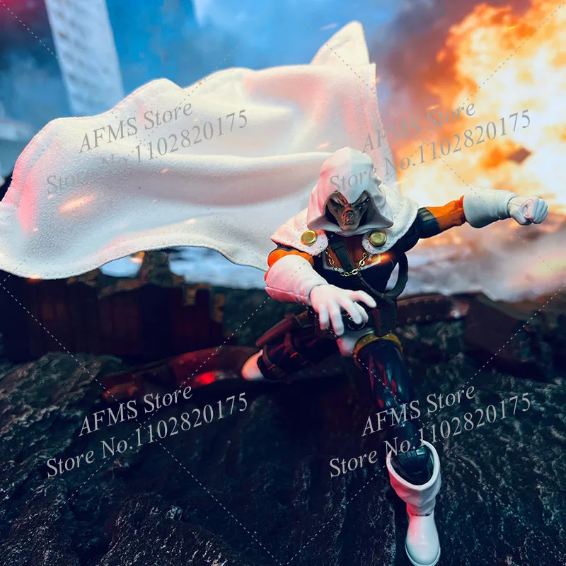 1/12 Scale Collectible Figure Villain Taskmaster Combat Cloak With Iron Wire 6Inch ML Men Soldier Action Figure Body view 2