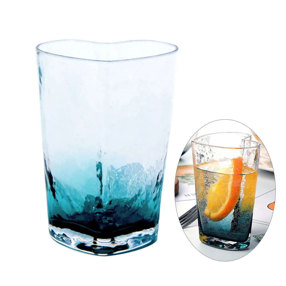 

Shaped Bowl Glass Cup Water Creative Orange Juice Fashion Crystal Drinking