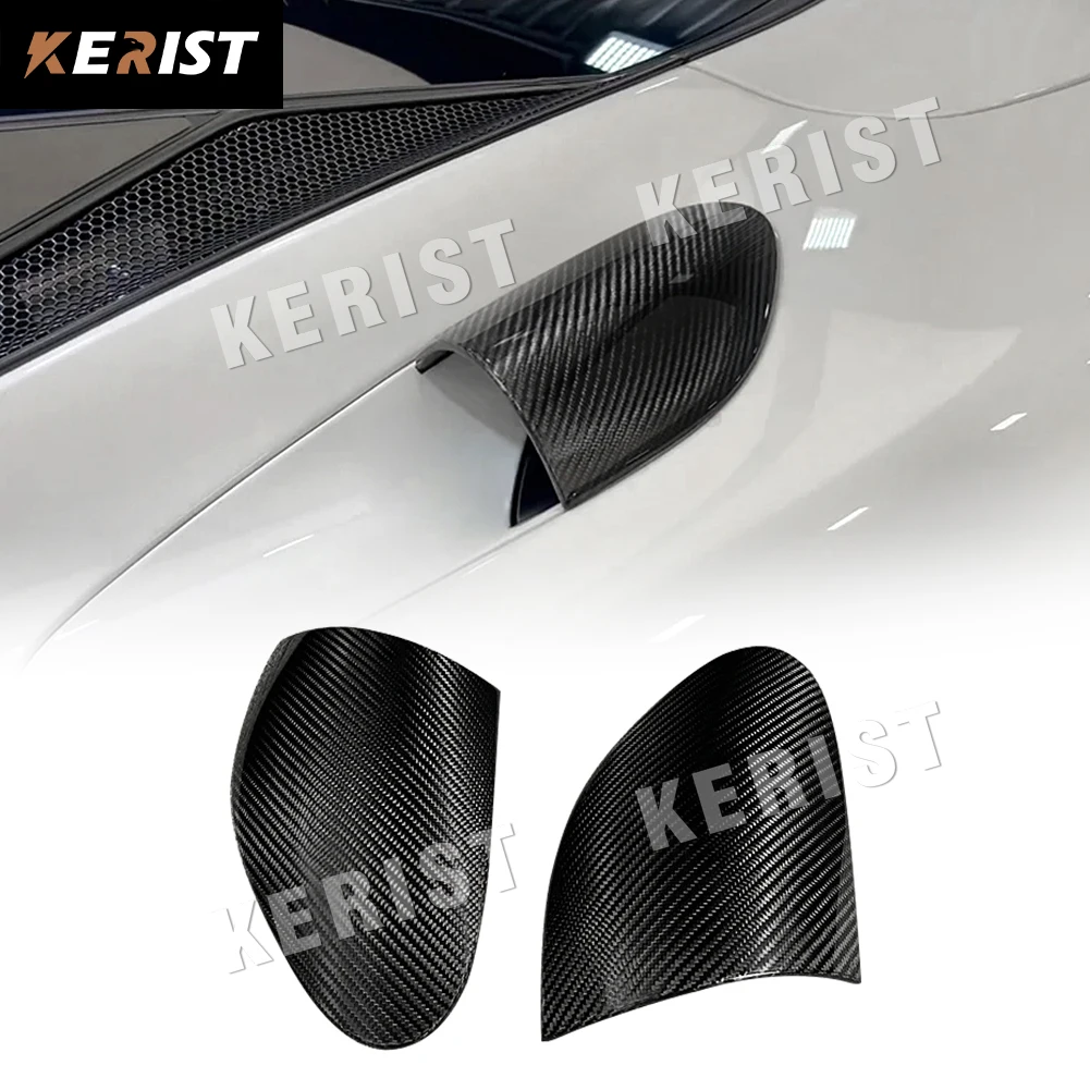 Carbon Fiber spoiler 4pcs Side Air Intake Covers For McLaren GT 2019-2024