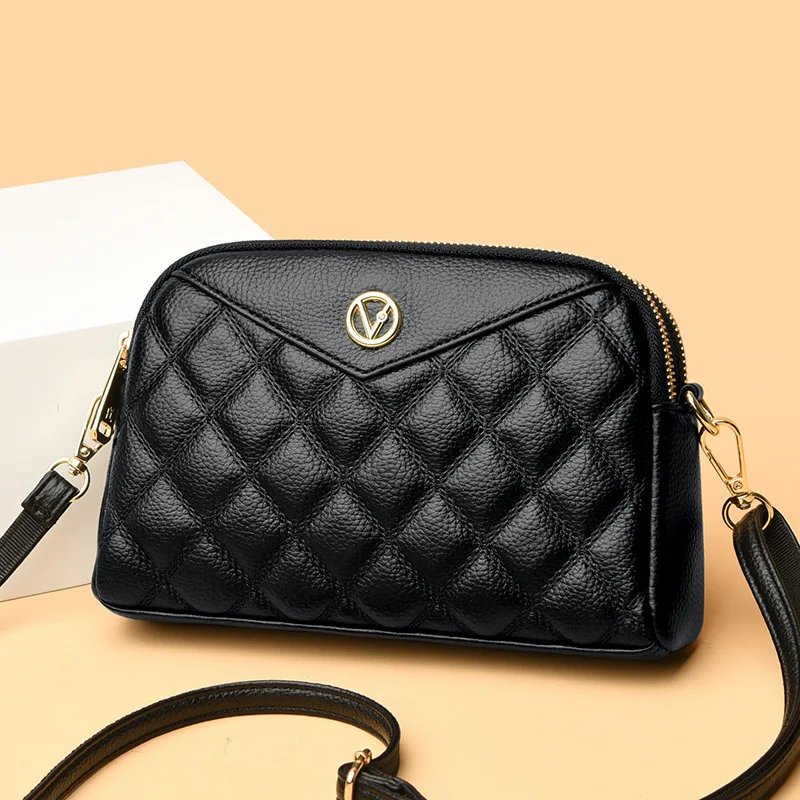 

Шикарная винтажная сумка через плечо — стеганый дизайн премиум-класса, регулируемый ремешок для предметов первой необходимости, идеально подходит для офисной, путешествий и повседневной одежды