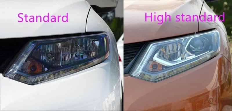 For Nissan X-Trail 2014 2015 2016 LED Headlight Base Headlamp House Car Rear Base Auto Headlight Back House image 6