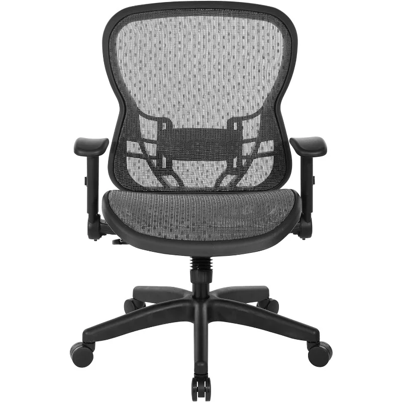 Mesh Back and Seat, Synchro Tilt Control, Adjustable Tilt Tension, Lumbar Support and Flip Arms Office Chair