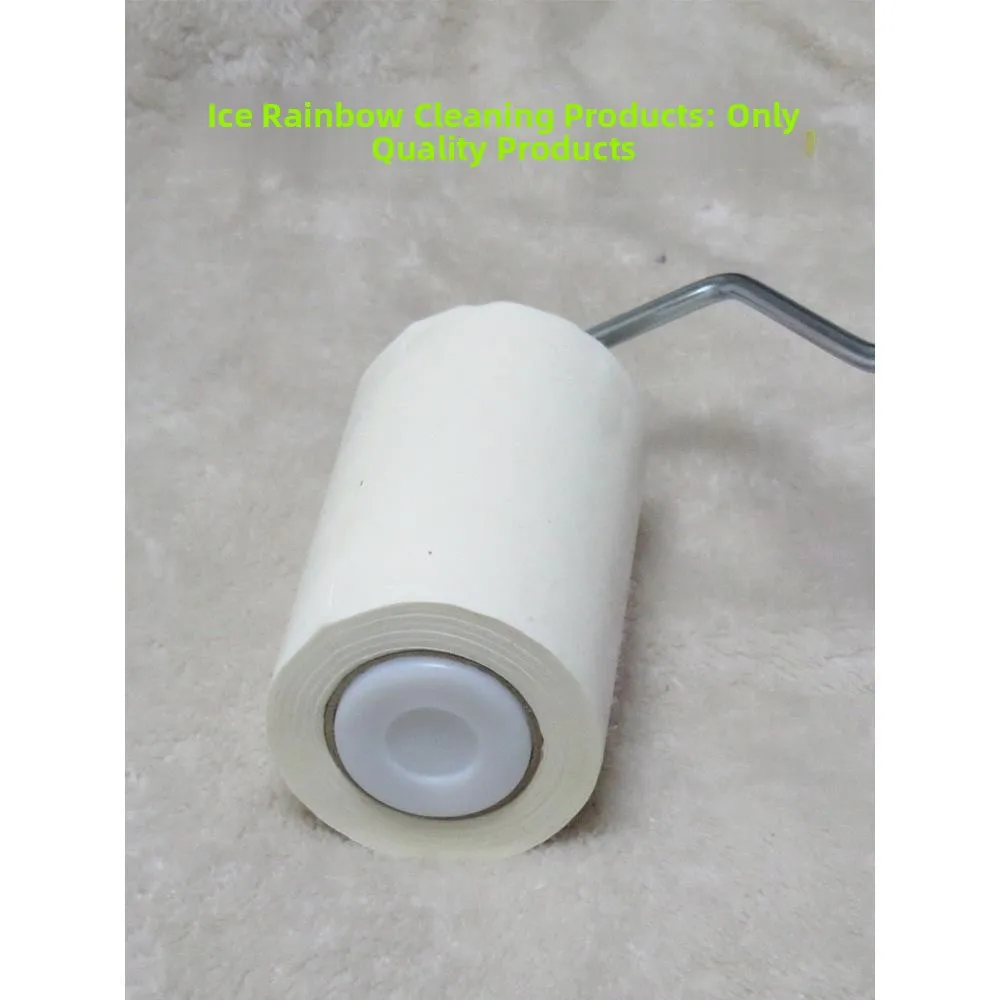 CE2Q Sticky Hair Removal Paper 10 Rolls Thickened Adhesive Hair Removal Roll Cleaner for Clothes Dust Removal And Storage