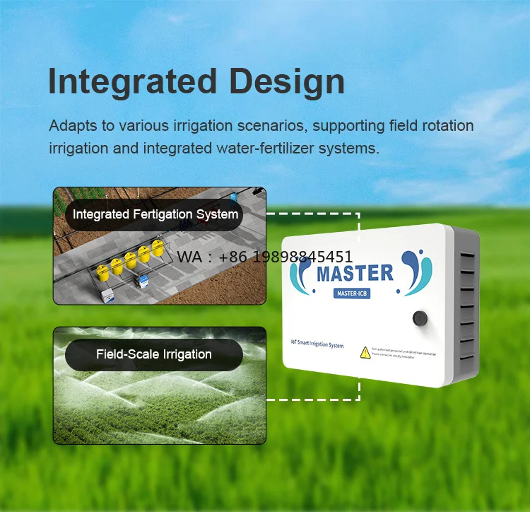 Precision Irrigation Controller Wireless Irrigation Timer with Sensor Wireless Valve Controller