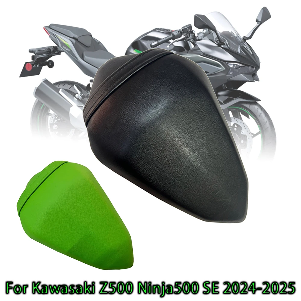 

For Kawasaki Z500 2025 Ninja 500 2024-2025 Motorcycle Seat Pad Rear Seat Cover Rear Passenger Seat Pillion Cushion Accessories