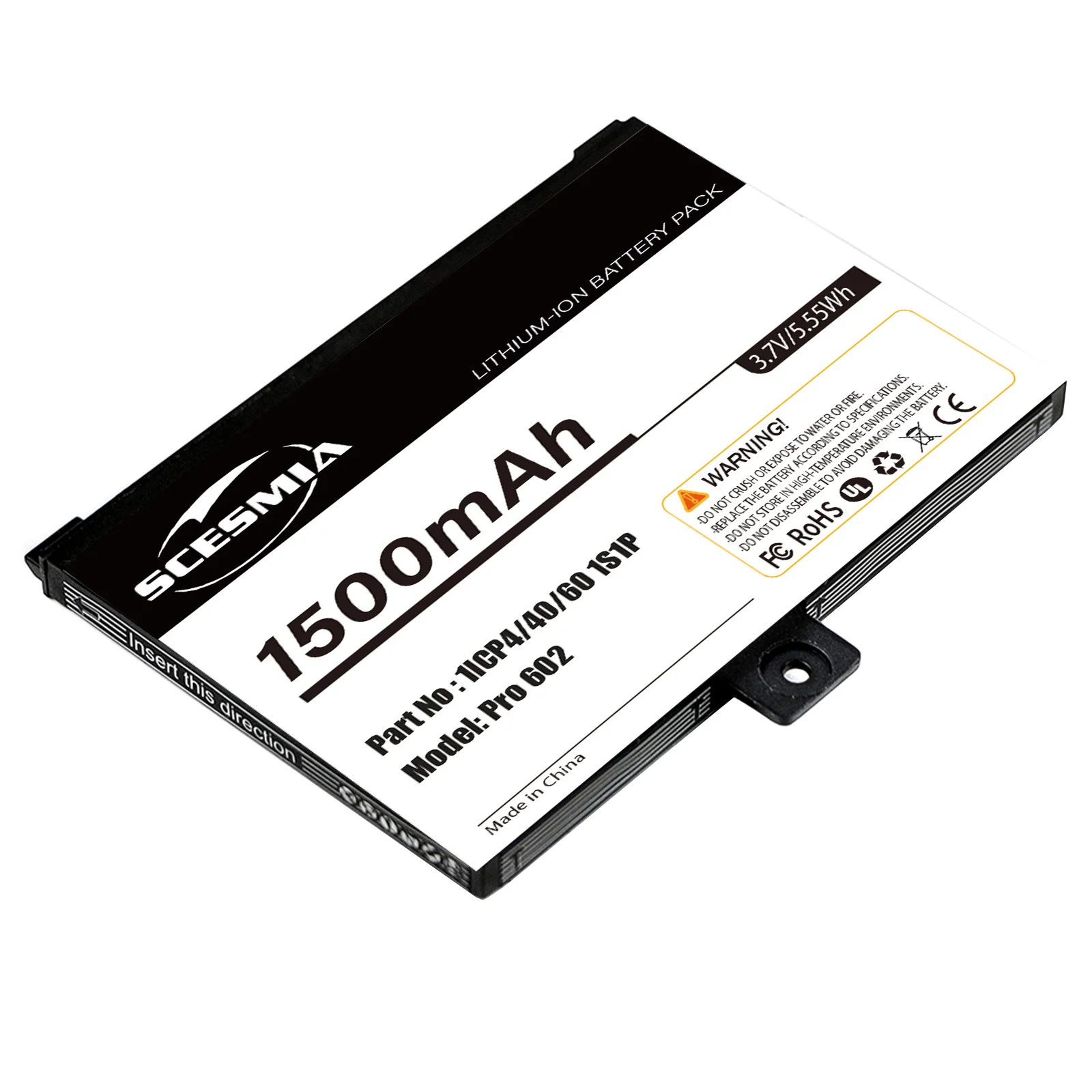 1500mAh E-reader Battery for Pocketbook Pro 602, 603, 612, 902, 903, 912, 920, 920.W