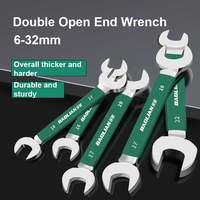 6-32MM Double Open End Wrench Viscose Plastic Double Head Spanner Household Hand Tool Small Brake Wrench for Car Bicycle Repair