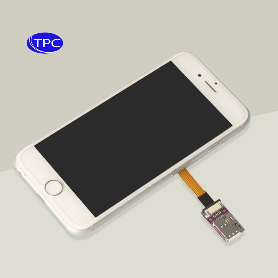 TPC Cell Phone IC Card Activation Tool Nano SIM Card Eject Converter Card Expansion Adapter Nano SIM FPC 15cm Flex Cable Cable