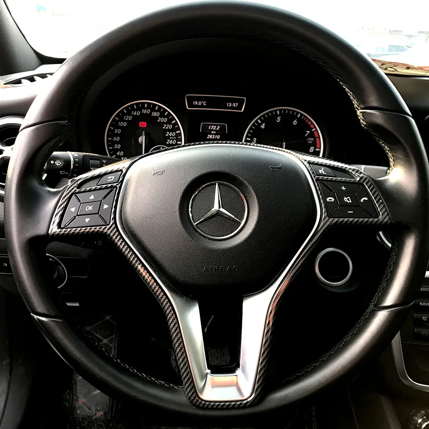 

Подходит для модификации старого руля Mercedes-Benz A-class B-class C-class CLA GLA GLK CLS-class декоративный f