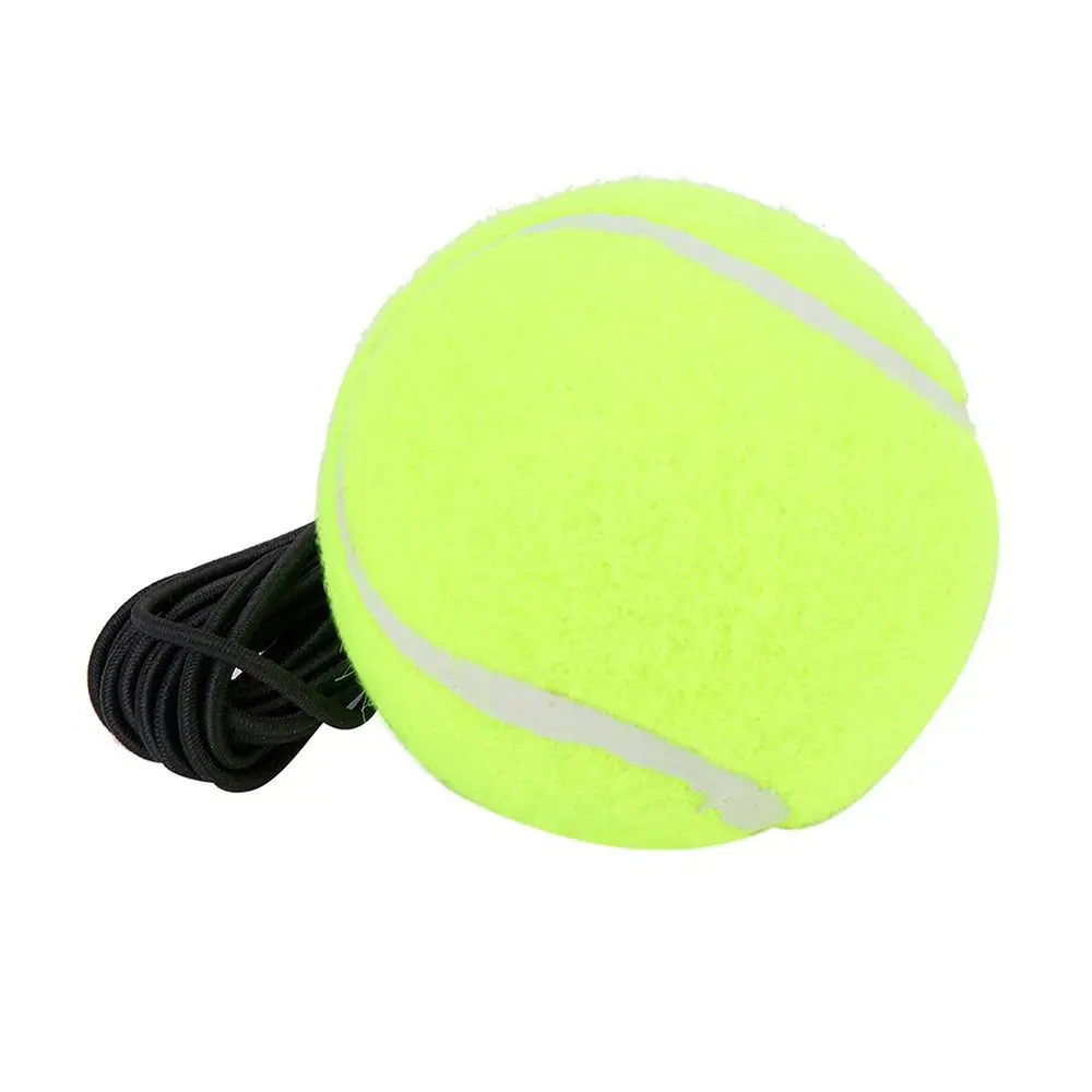 

Tennis Elastic String Tennis Training Ball Yellow Tether Ball Tennis Trainer Ball Adjustable Rope Rebound Ball Beginner Training