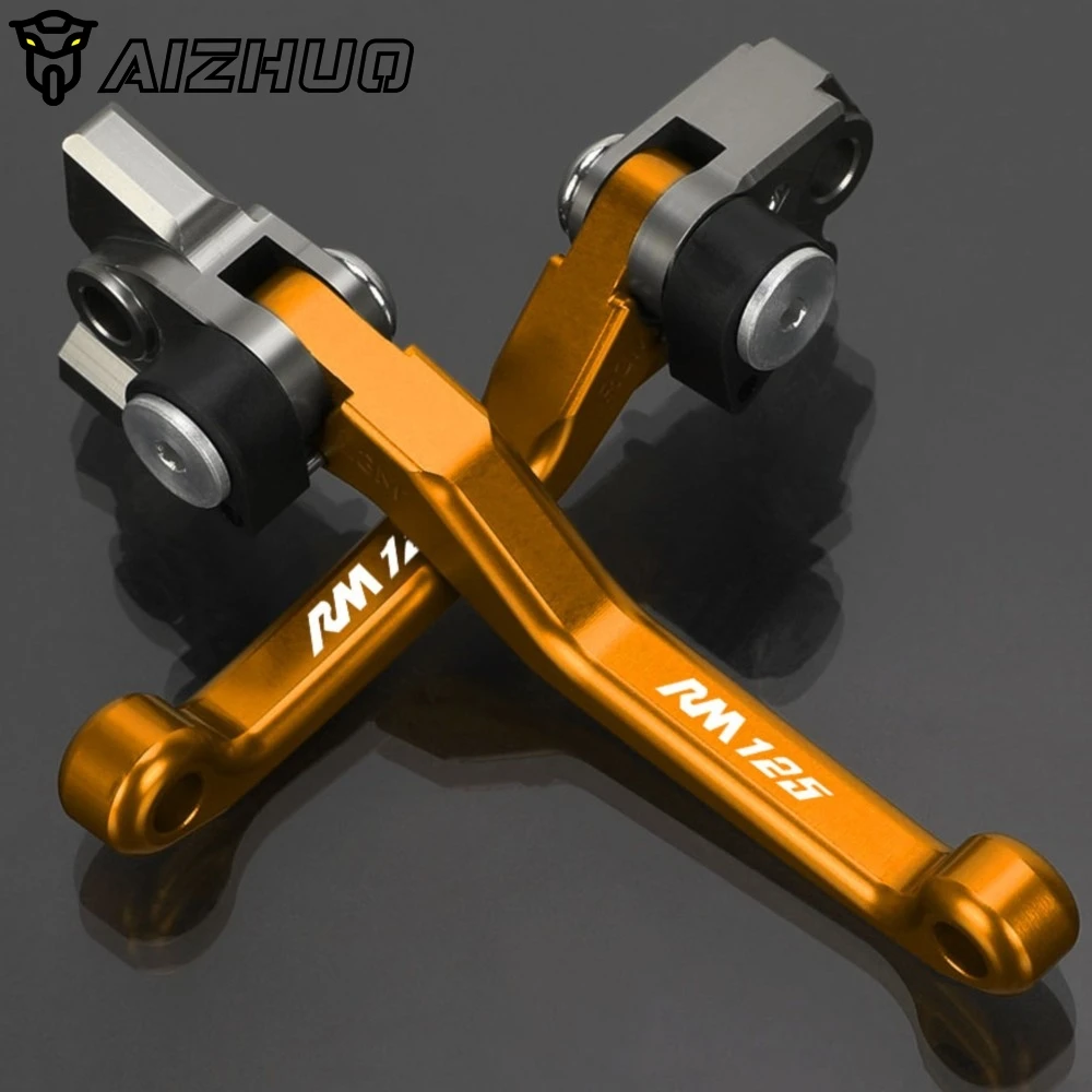 

Motocross Foldable Pivot Dirt Bike CNC Brake Clutch Levers Cable Lever For Suzuki RM125 RM 125 1996-2008 2007 2006 2005 2004
