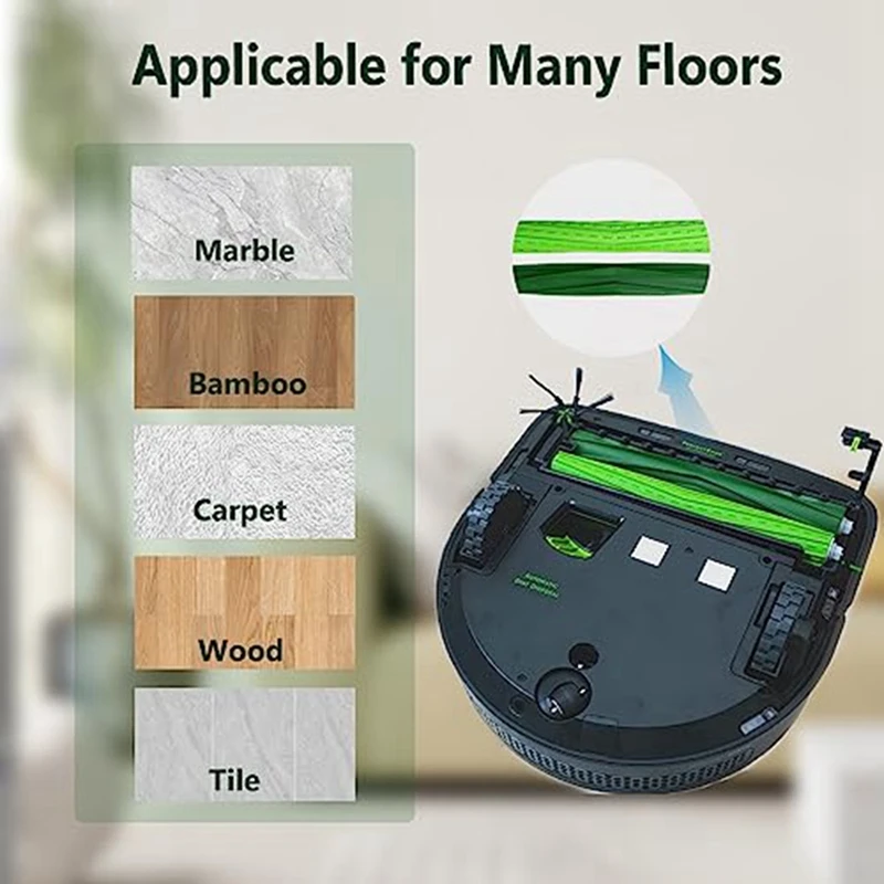 진공 청소기 교체 롤러 브러시 플라스틱 부품, Irobot Roomba S9 + (9550) S9 (9150) 로봇용 S9