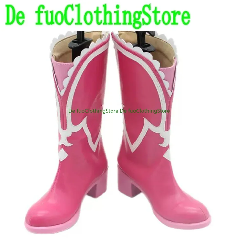 كاواكامي الأميرة Umamusume جميلة ديربي تأثيري أحذية الأحذية لعبة أنيمي حفلة الهالوين عيد الميلاد DefuClothing متجر الأحذية