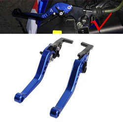 1 Pair CNC Aluminum Motorcycle Scooter Modification Double Disc Brake Lever Black