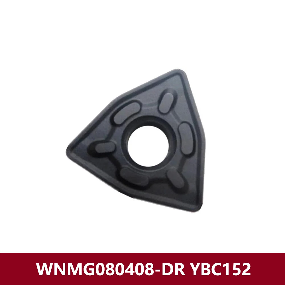 WNMG080408-DR YBC352 Carbide Inserts Blades WNMG0804 WNMG 080408 DR CNC Lathe Cutter Machine External Turning Tools WNMG08 Bar