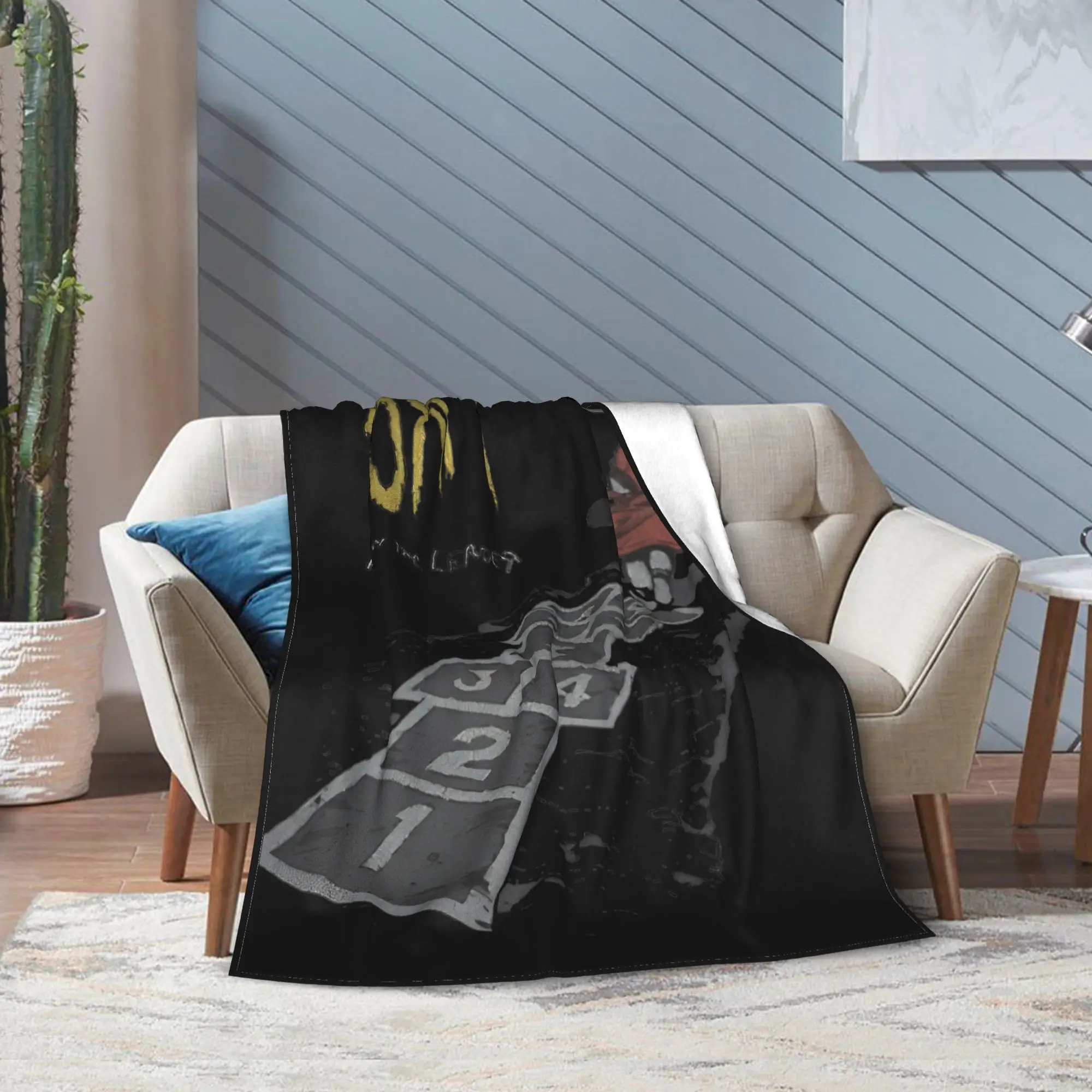 موسيقى الروك كورن بطانية الفرقة المعادن الثقيلة هارد روك كورن أغنية غامض رهيبة لينة رمي بطانية للمفرش النسيج ديكور الأريكة #4