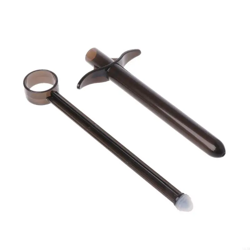 U1JD 1PC Applicater Laughor Applicator Lube Refector حقنة Men Gay Toy