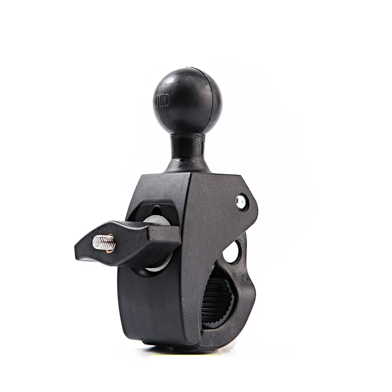 Motorcycle Bicycle Handlebar Rail Mount Clamp with 1 inch Balhead Base for Gopro Action Camera for Mount Handlebar Clamp Clip