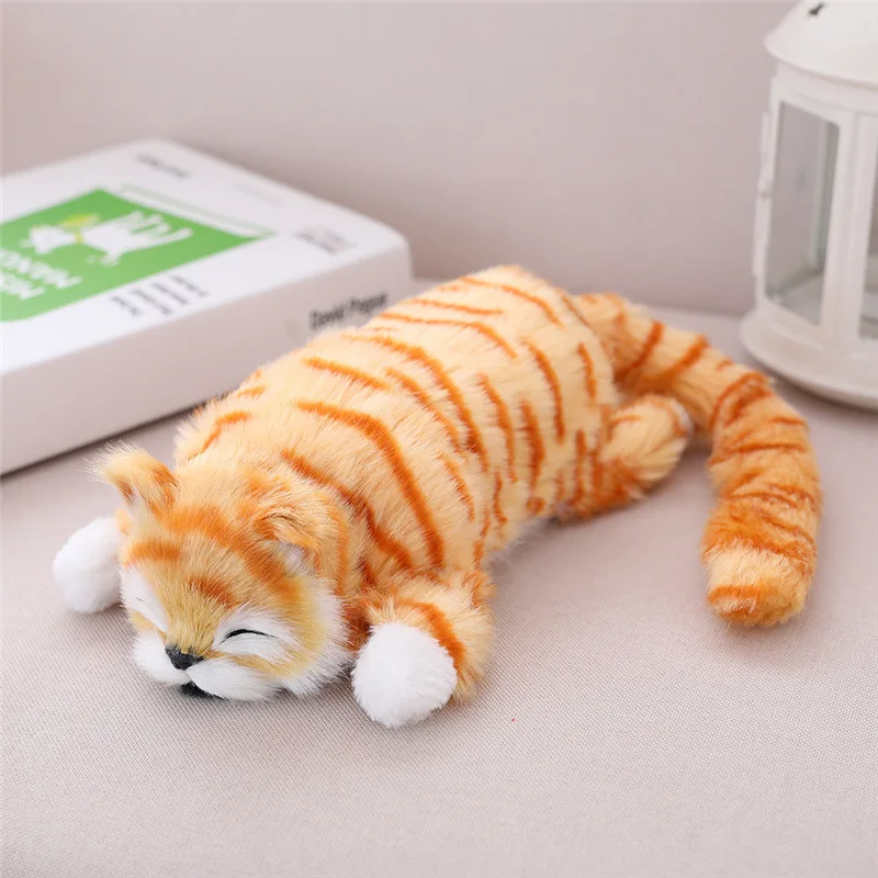 Electric Tumbling Cat Dancing Cat Plush Toy Wriggle Singing Simulation Cat Plush Doll Animal Music Robot Children Toy Funny Gift