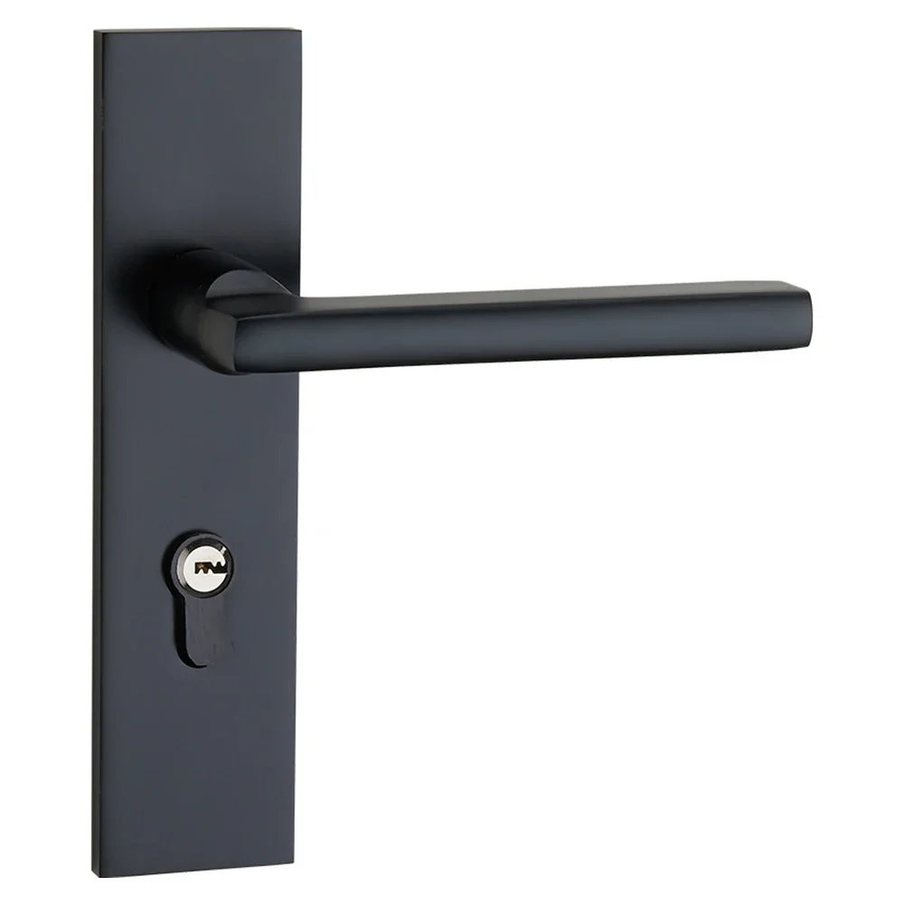 HANDLE Door Handle Lock Body Bearing Mute Portable Security Handle Silent Lock Body Design Iron Sheet Mortise Locks