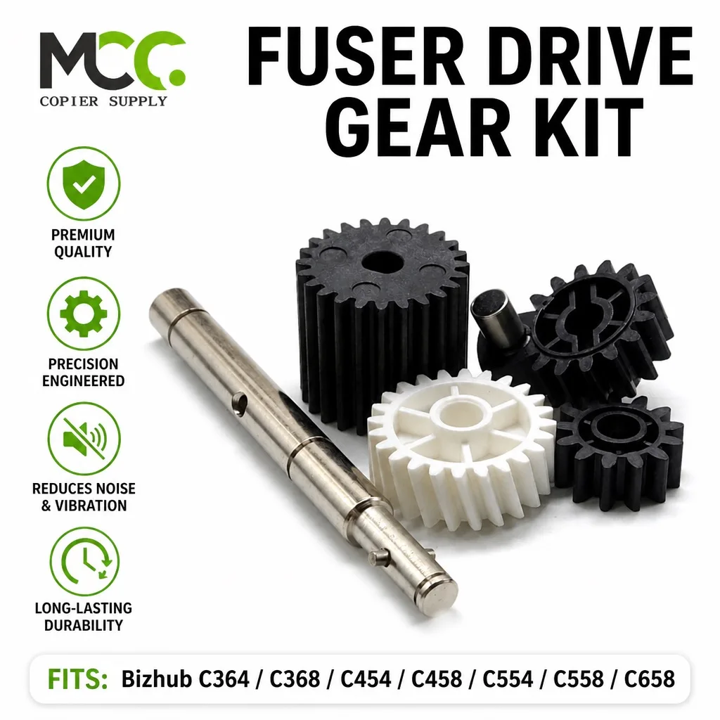 Fuser Drive Gear Release Gear for Konica Minolta Bizhub C364 C368 C454 C458 C554 C558 C658