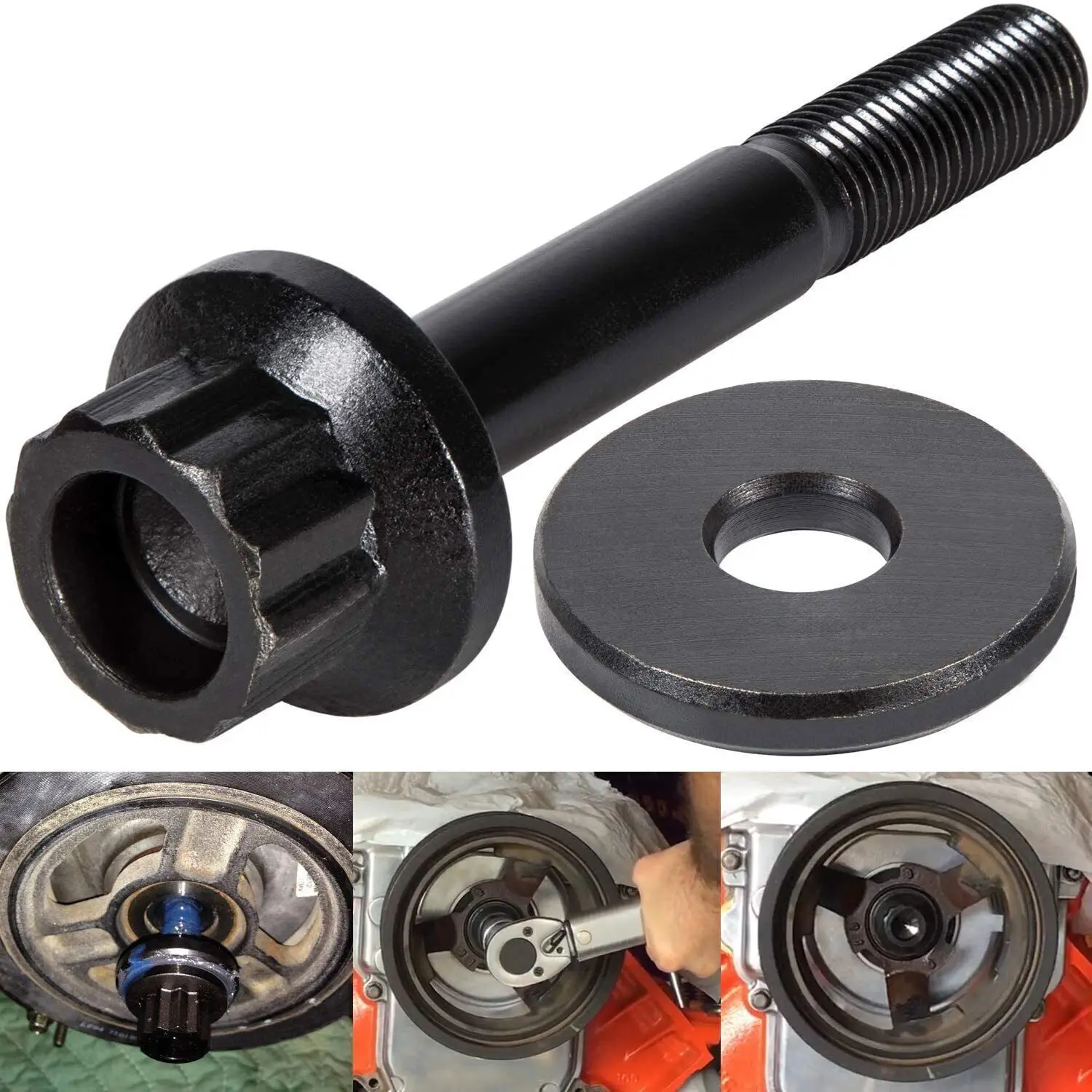 For Chevy Crank Harmonic Balancer Bolt replaces ARP 234-2503 for LS1 LS2 LS3 LS6