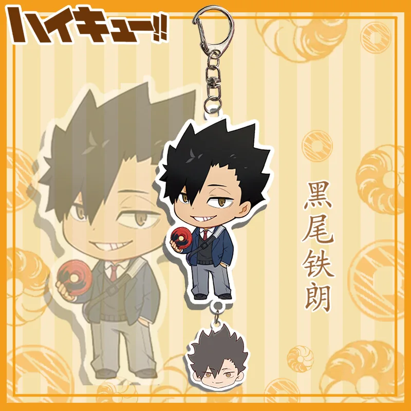 Anime H-aikyu Volleyball Boy Men's and Women's Acrylic Keychains Characters Shoyo Hinata Tobio Kageyama Pendant Bag Accessories #6