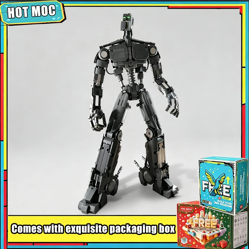 1612PCS Giant Titan Mech Robot Model MOC Building Blocks Set DIY Assembly Big Armored Figure Display Educational Creative Gift