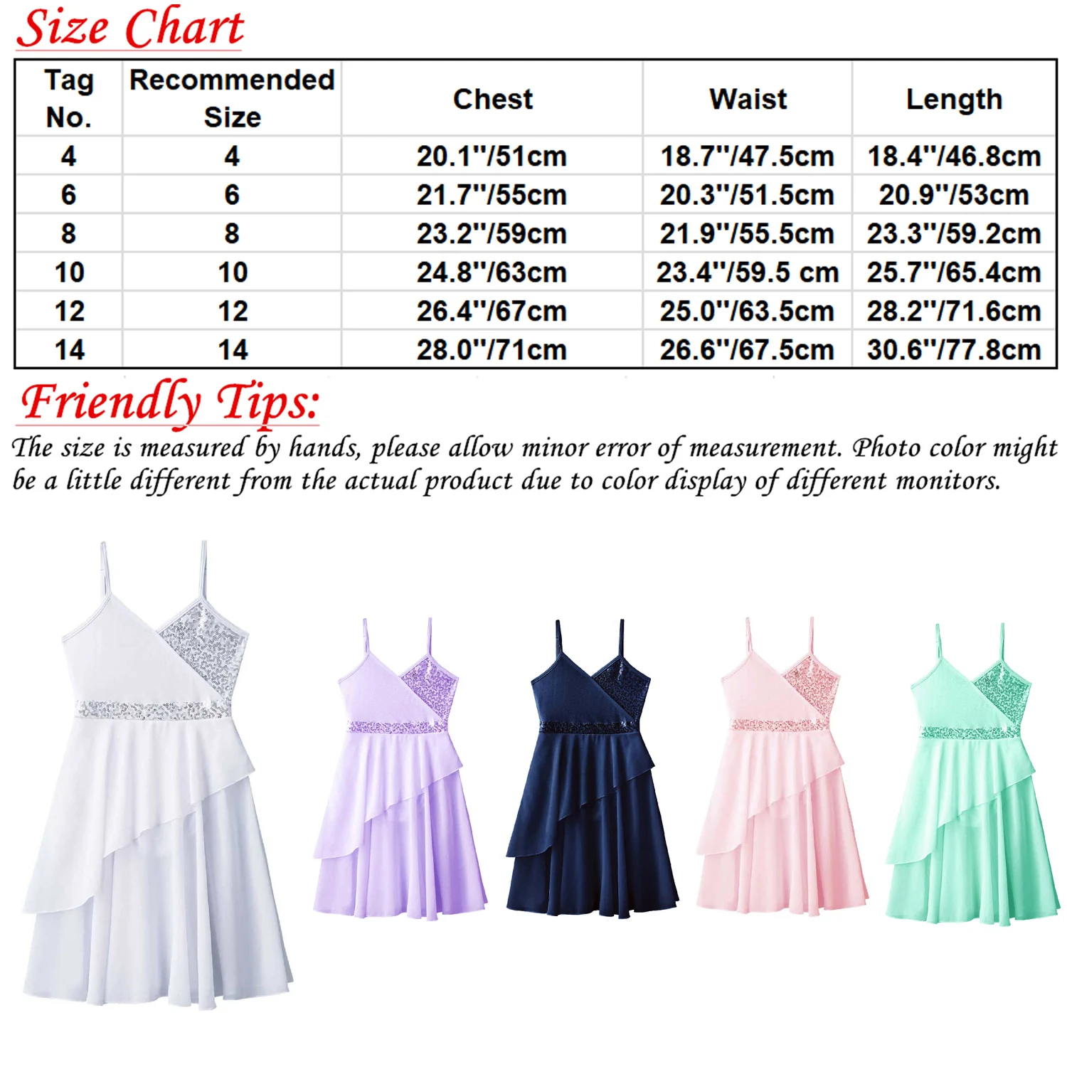 Kids Lyrical Dance Ballet Tutu Dress Girls Sequins Gymnastic Leotard Contemporary Chiffon Dress Figure Skating Dance Costumes