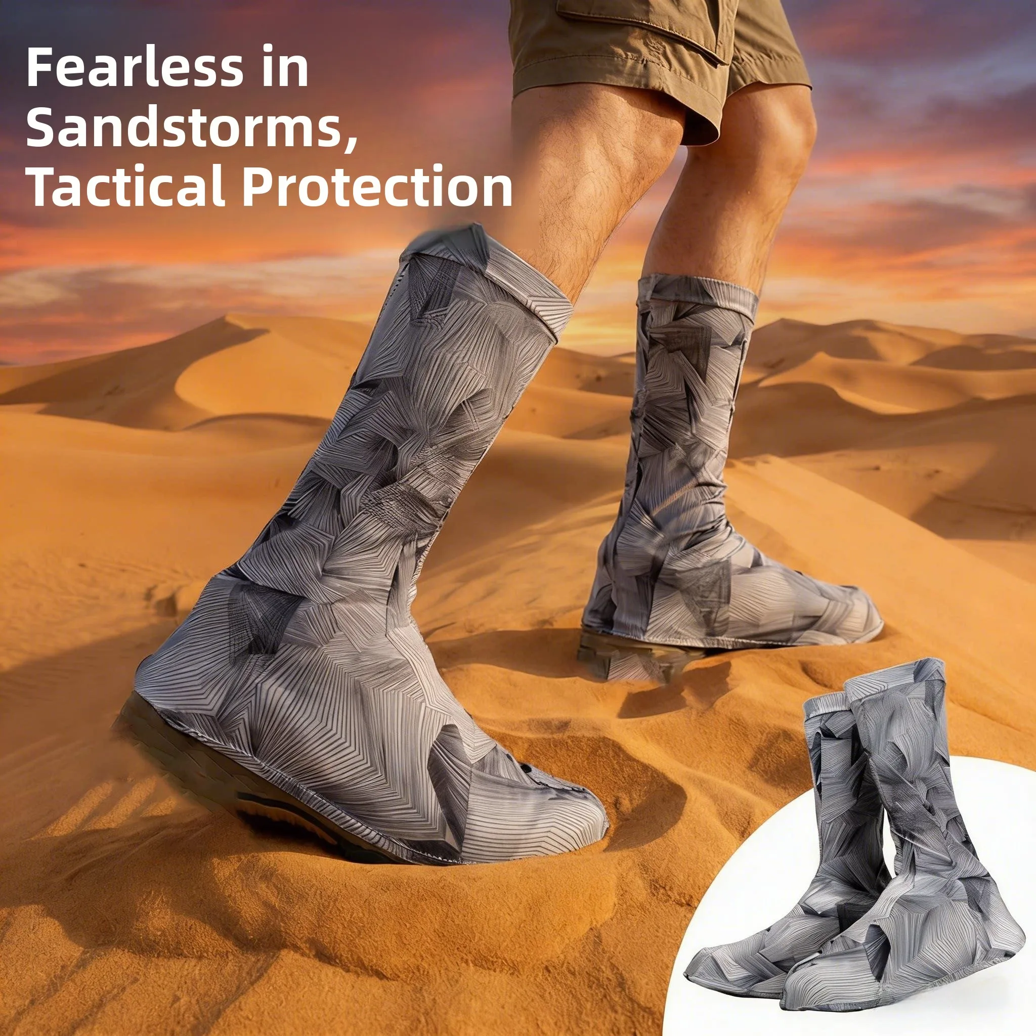 couvre-chaussures-longs-anti-sable-pour-le-desert-equipement-de-randonnee-pour-adultes-pour-la-plage-et-les-jeux-dans-le-sable-antiderapants-anti-poussiere-tea-card-long-high-tube-foo