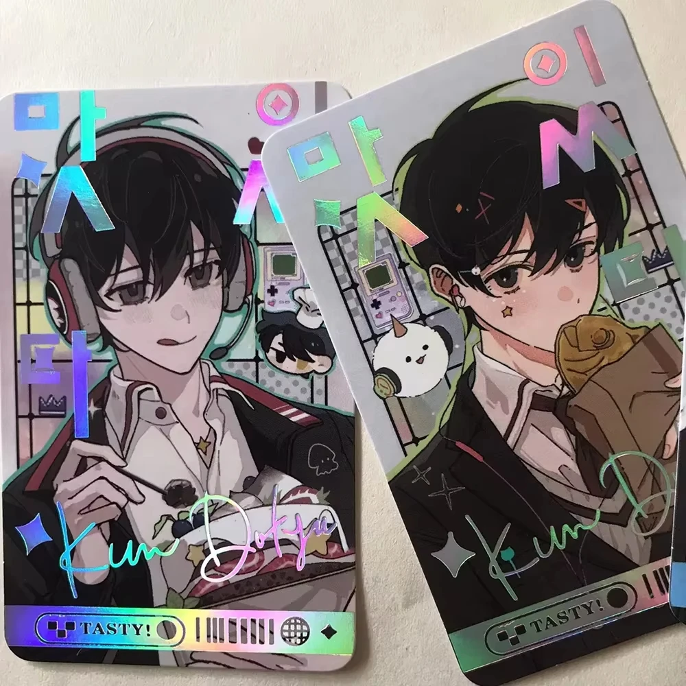 4pcs/set Anime Omniscient Reader's Viewpoint Kim Dokja Yoo Joonghyuk Cosplay Card Paper Photocards